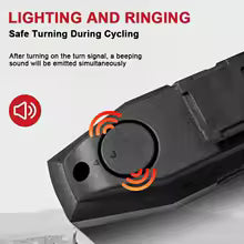 Turn Signal Bike Tail Lights Wireless Remote Control Bicycle Taillight Direction Indicator Rechargeable Road Cycling Rear Lamp